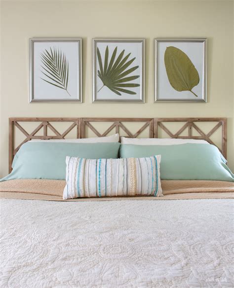 Easy Diy Headboard Made From Decorative Wall Panels