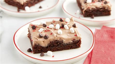 Hot Cocoa Brownies Recipe