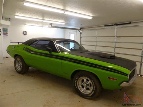 1971 Dodge Challenger Rt Sassy Grass Green 340 Tribute Low Reserve