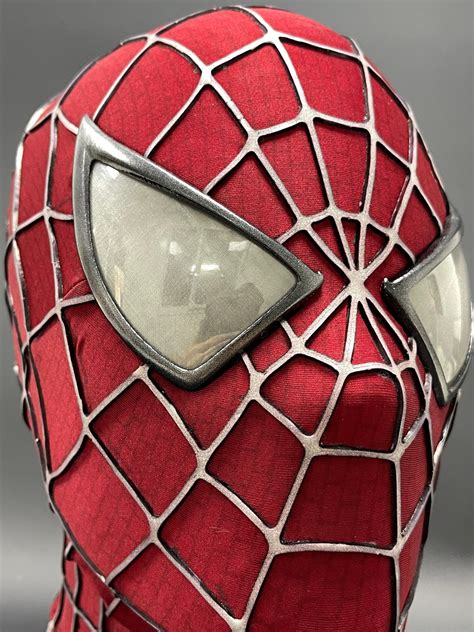 Customized Sam Raimi Spiderman Mask Faceshell And Lenses Wearable Mask Etsy