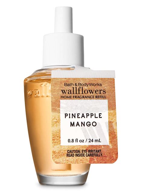 Bath Body Works Pineapple Mango Wallflowers Fragrance Refill Bath