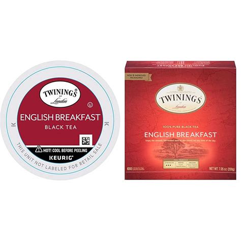 Amazon Twinings Of London English Breakfast Tea K Cups For Keurig