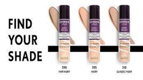 Shades of CoverGirl + Olay Simply Ageless Foundation 2021 | Simply ...