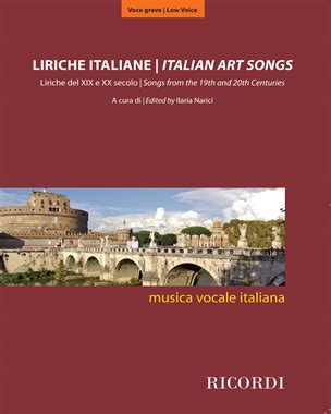 Liriche Italiane Voce Grave Sheet Music By Various Nkoda Free 7