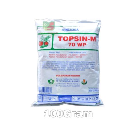 Jual Fungisida Bubuk TOPSIN M 70WP Kemasan 100gram Shopee Indonesia