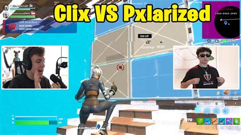 Clix Vs Pxlarized 2v2 Toxic Fights W Khanada And Epikwhale Youtube