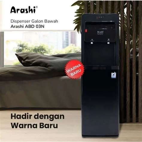 Jual DISPENSER GALON BAWAH ARASHI ABD03N ABD 03N HOT NORMAL GOJEK