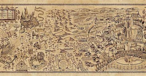 Wizarding World Map