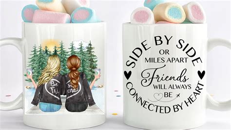 Custom Best Friend Mug Personalized Best Friend Gift Best | Etsy