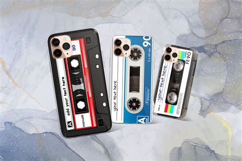 Custom Cassette Tape Phone Case For Iphone 12 Mini 7 8 X Etsy