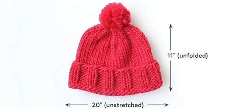 chunky-hat-knitting-pattern-schematic-new - Sheep and Stitch