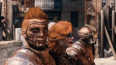 raider face  fallout  nexus mods  community