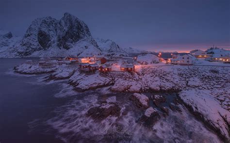 LF-MRD1E2307 | Lofoten Archipelago in Winter, Arctic Norway Mike ...