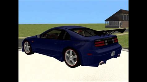 Sims 2 Car Conversion By VoVillia Corp 1996 Nissan 300ZX Twin Turbo