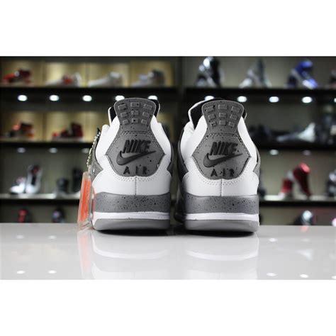 Cimento Original Air Jordan 4 89 Og Branco Fogo Vermelho Preto Tech