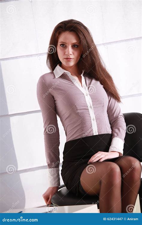 Sexy Secretaresse Stock Afbeelding Image Of Secretaresse 62431447