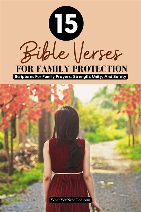 15 Powerful Bible Verses For Family Protection – Scriptures For Family Prayers, Strength, Unity ...