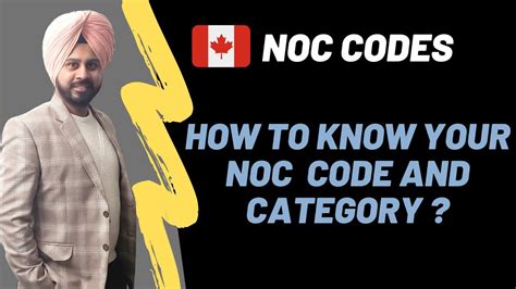 How To Find Correct Noc Code And Noc Category 2022 Updated Stuc