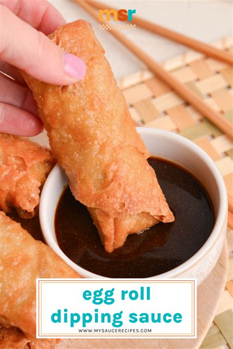 Best Egg Roll Dipping Sauce Recipe Ready In Five Minutes