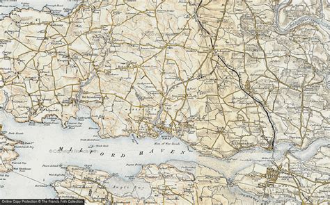 Historic Ordnance Survey Map Of Priory 1901 1912