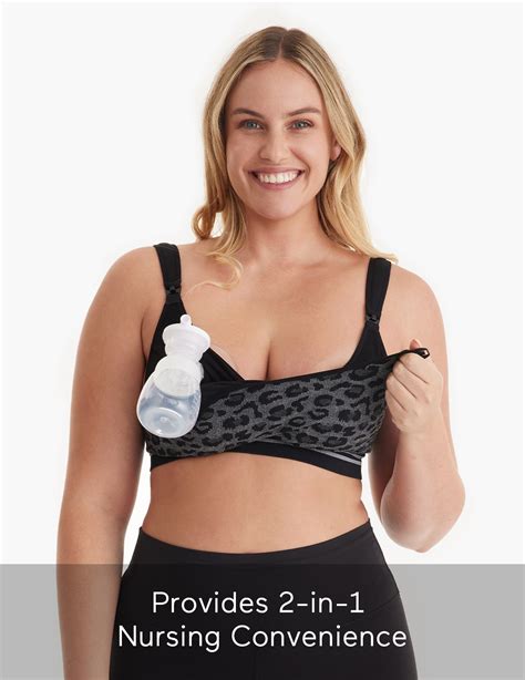 Momcozy 4 In 1 Wireless Hands Free Maternity Bra For Breast Pump In