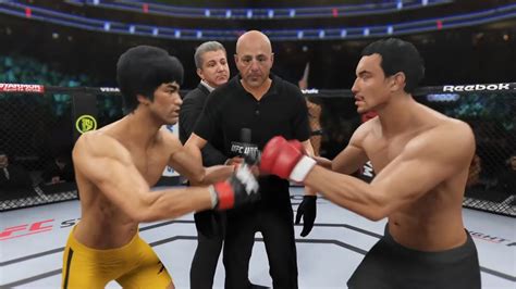 UFC 4 Bruce Lee Vs Sylvester Stallone EA Sports UFC 4 YouTube