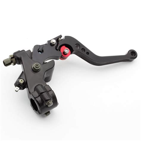 Universal Motorcycle Brake Clutch Levers Master Cylinder Reservoir