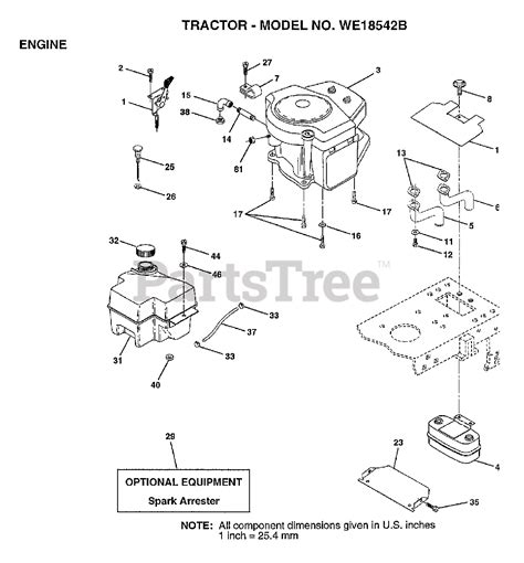 Weed Eater We B Weed Eater Lawn Tractor Engine Parts