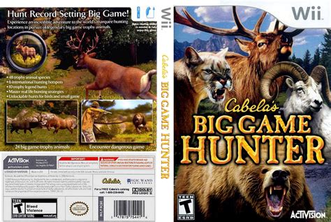 Games Covers Cabelas Big Game Hunter Wii