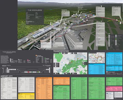 Frankfurt airport map