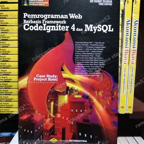 Jual ART E85F Terbaru Buku Pemrograman Web Berbasis Framework