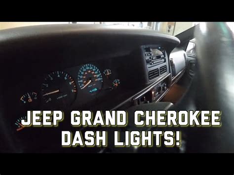 Jeep Grand Cherokee Dashboard Lights Flickering Shelly Lighting