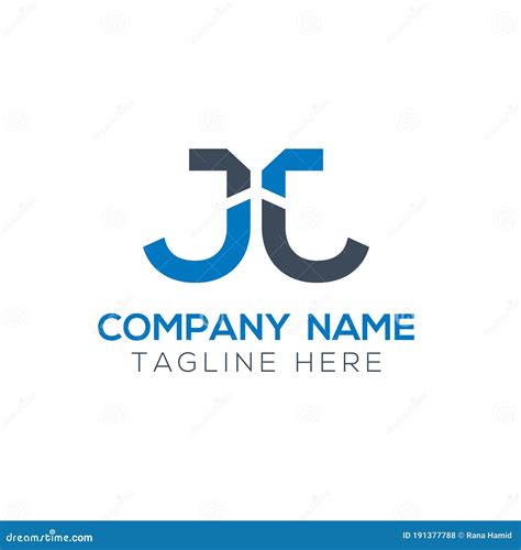 Modelo De Vetor De Design De Logotipo Jj Com Letra Criativa Design