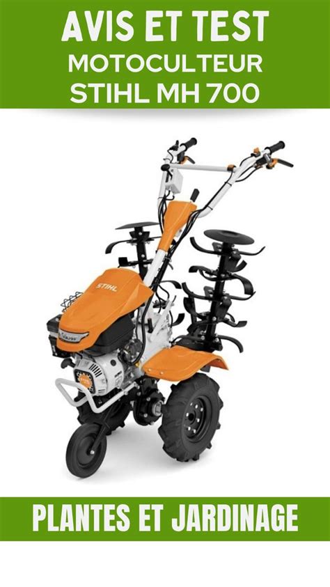 Avis Test Motobineuse Thermique Stihl Mh Motoculteur Outils