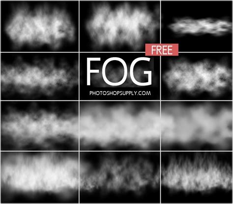 (FREE) Fog Photoshop Brushes ⚡️ Photoshop Supply