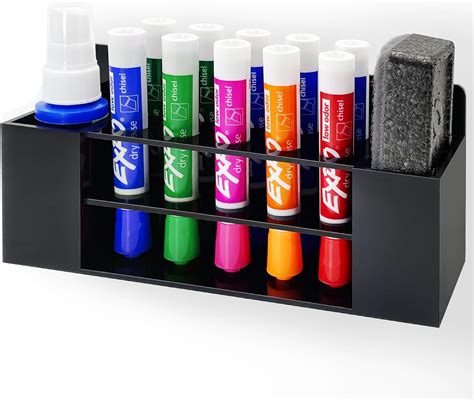 Amazon Viefantaisie Acrylic Magnetic Dry Erase Marker Holder