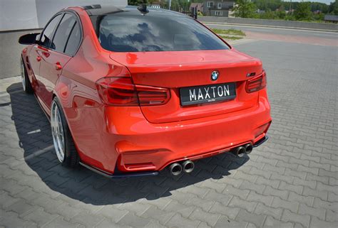 Rear Side Splitters V Bmw M F Textured Our Offer Bmw Seria