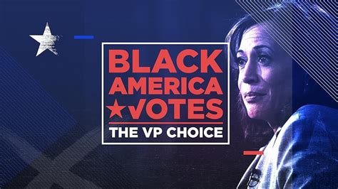 Black America Votes The Vp Choice Tv Special Imdb