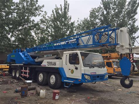 Tadano Tg Ex Ton Used Heavy Equipment Crane Ton Truck Crane Tg