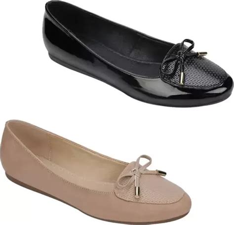 Kit Pares Zapatos Flats Ballerinas Confort Shosh Meses Sin