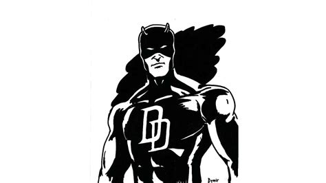 Dibujo De Daredevil Para Colorear Y Pintar