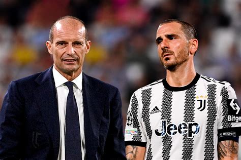 Il Mistero Di Bonucci Lasciato In Panchina Da Allegri Forse Ha Detto