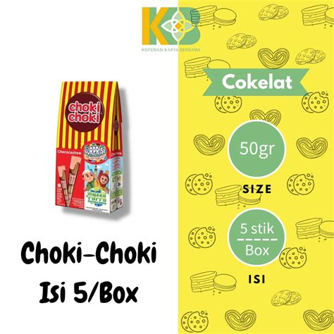 Jual Choki Choki Chococashew Box Isi Pcs Shopee Indonesia