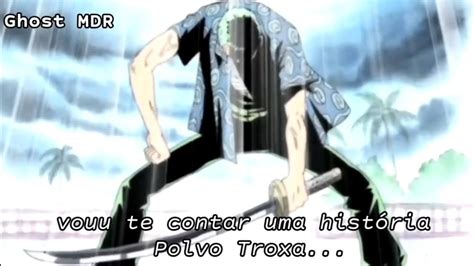 Zoro vs Homem Peixe Minhas Espadas são mais pesadas do que as suas