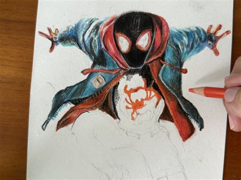 Drawing Spiderman Verse Art - Yen CreationsYen Creations