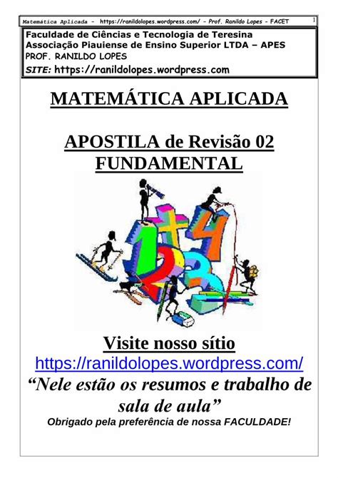 Pdf Matem Tica Aplicada Pdf Filematem Tica Aplicada Prof