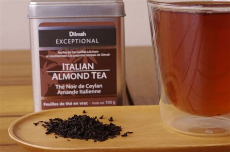 Savourer le thé Test Italian Almond Tea Dilmah