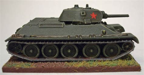 Tim's Tanks: Zvezda 15mm T34/76 - Part Two