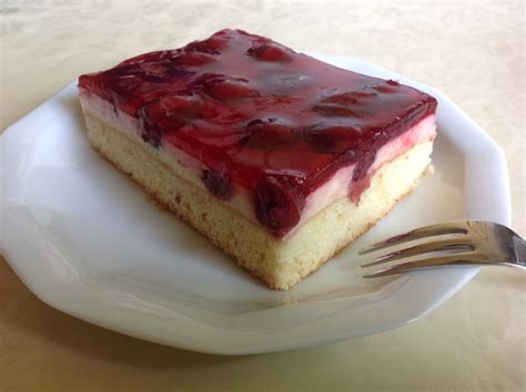 Kirsch Schmand Blechkuchen Rezept Mit Bild Von Sonnenblume21