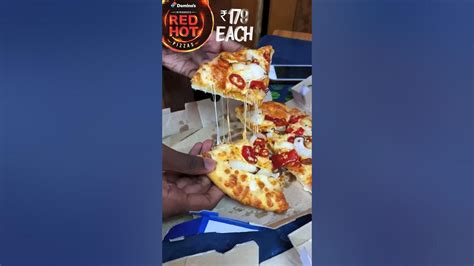 Is Dominos New Red Hot Pizzas Worth It ⁉️ Onion Vs Jalapeno”🍕🔥